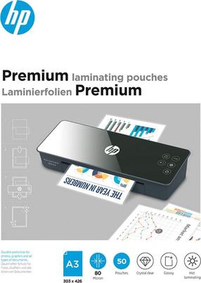 Пленка для ламинирования HP Premium, 80 мкм x 426 мм x 303 мм, 50 шт.