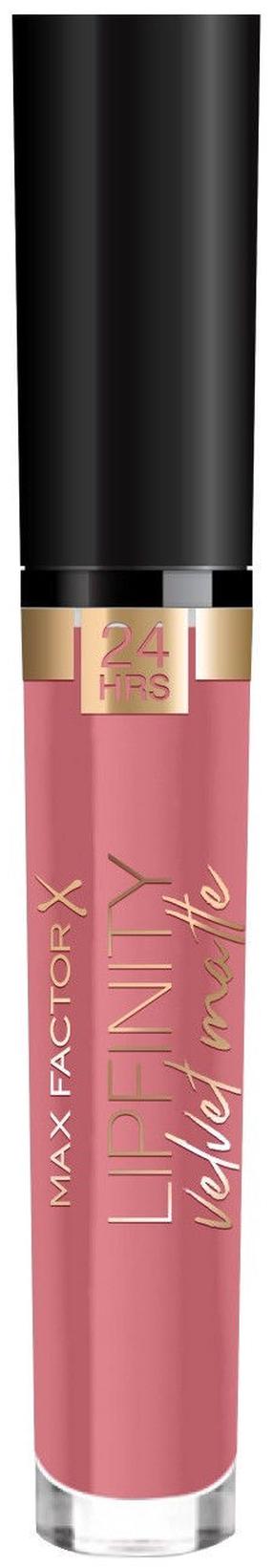 Lūpų dažai Max Factor Lipfinity Velvet Matte, 3.5 ml, 15 nude silk