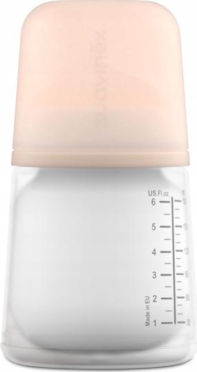 Joogipudel lapsele Suavinex Zero Zero, 180 ml, 0 kuud, roosa v.