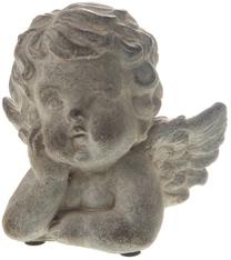 Sodo dekoracija "Angelas" Amadeus, 13 cm x 9 cm x 12 cm, pilka sp.