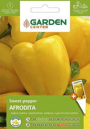 Sēklas Garden Center, paprika Afrodita, 0.2 g