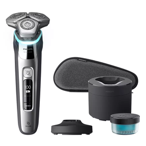 Bārdas skuveklis Philips 9000 S9975/55, li-ion, sudraba krās.