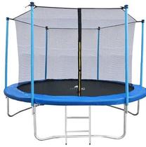 Batutas Malatec Garden Trampoline 13471, 252 cm, su tinklu, su kopėčiomis