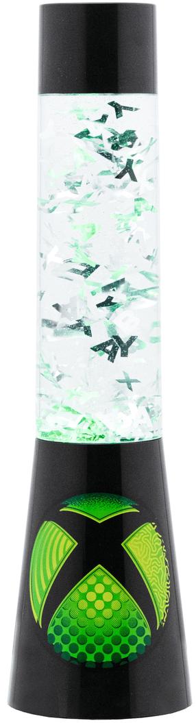 Lampa Paladone Xbox Lava Light, melna krās./zaļa krās.