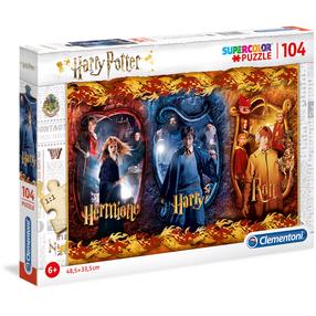 Dėlionė Clementoni Harry Potter 61885, 33.5 cm x 48.5 cm, 104 vnt., įvairių spalvų