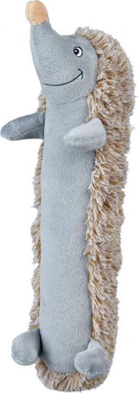 Игрушка для собаки, плюшевый Trixie Hedgehog TX-34833, 37 см, коричневый цв./серый цв.
