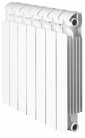 Radiaator Global Style Plus 500/8, 64 cm x 57.5 cm, külgühendus, 1480 W, valge v.