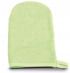 Pirštinė plaušinė kūdikiams ir vaikams BabyMatex Frotte 16241, žalia sp., 14 cm