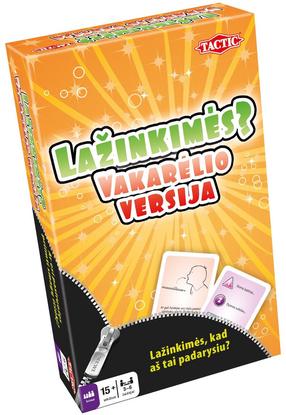 Stalo žaidimas Tactic Lažinkimės? Vakarėlio Versija 54056, LT