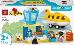 Конструктор LEGO® DUPLO® Первый раз в аэропорту 10443, 23 шт.