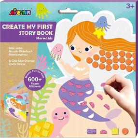 Mozaika Avenir Create My First Story Book Mermaids, įvairių spalvų
