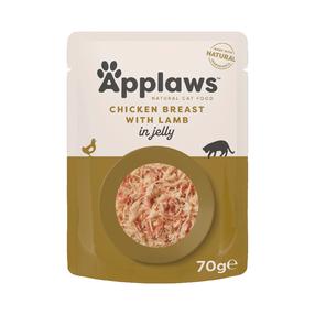 Mitrā kaķu barība Applaws Natural Cat Food, jēra gaļa/vistas gaļa, 0.07 kg