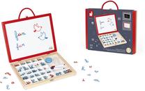 Piešimo lenta Janod Essentiel Wooden Cursive Letters Kit, 4.8 cm, įvairių spalvų