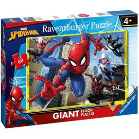 Dėlionė Ravensburger Spiderman 03095, 50 cm x 70 cm, 60 vnt., įvairių spalvų