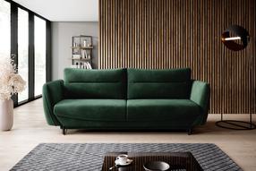 Sofa Silva Loco 35, tamsiai žalia sp., 90 x 236 cm x 90 cm
