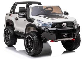 Детский электромобиль Lean Cars Toyota Hilux, белый цв.