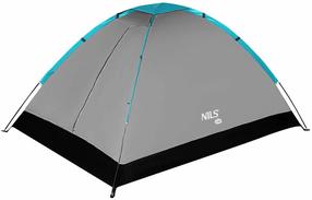 Dvivietė palapinė Nils Extreme NC3021, pilka sp., 205 cm x 150 cm x 105 cm