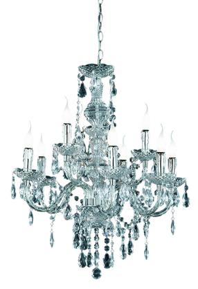 Krištolinis sietynas kabinamas Trio, E14, 9 x 40 W