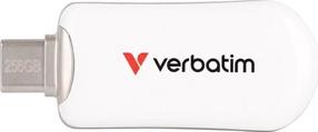 USB-накопитель Verbatim Plectra 30230, белый цв., 256 GB