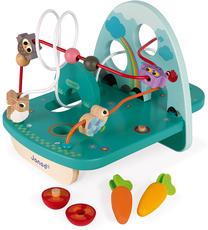 Lavinimo žaislas Janod Rabbit & Co Looping, 19 cm, įvairių spalvų