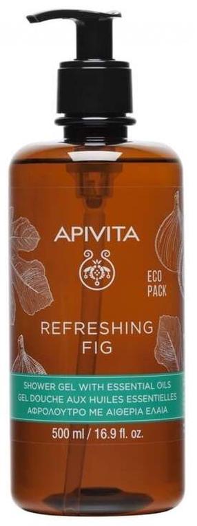 Гель для умывания тела Apivita Refreshing Fig, 500 мл