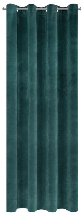 Naktinė užuolaida ZKAK-12, tamsi turkio sp., 140 cm x 250 cm