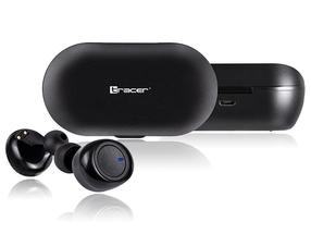 Bezvadu austiņas Tracer Airpods Stereo, melna krās.