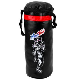 Bērnu boksa komplekts Lean Toys Muay Thai 31701, melna krās./sarkana krās.