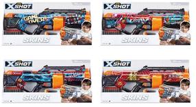 Игрушечный пистолет с пулями Zuru X-Shot Skins Last Stand Ghost 36693(3658P) Многоцветный/(цвет/дизайн выбирается случайным образом)