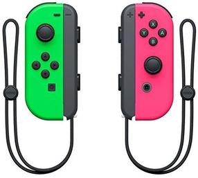 Игровой контроллер Nintendo Joy-Con, зеленый цв./розовый цв.