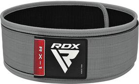 Svarcelšanas josta RDX RX1 WBS-RX1G-L, pelēka krās., L