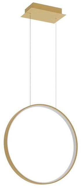 Šviestuvas kabinamas Thoro Lighting Rio 55 TH.220, LED, 3000 °K, 1 x 30 W, aukso sp. / aukso sp.