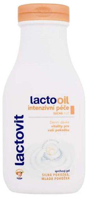 Kūno prausimosi želė Lactovit Lactooil Intensive Care, 300 ml