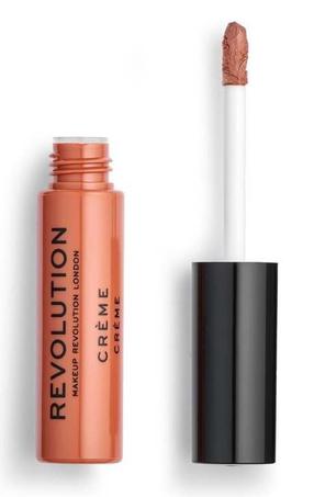 Lūpų dažai Makeup Revolution London Creme, 3 ml, šviesiai ruda sp., head-turner 121