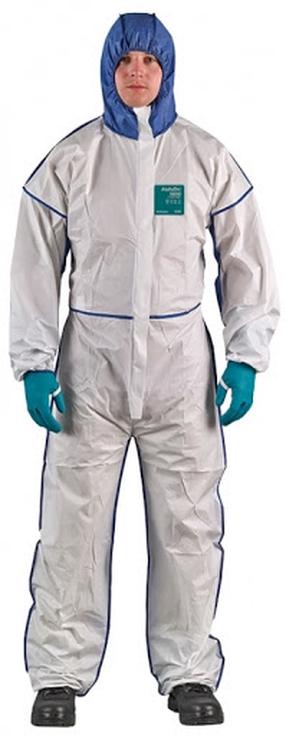 Защитный костюм Ansell Alphatec 1800 Comfort ANWN18B-00195-04, синий цв./белый цв., L размер
