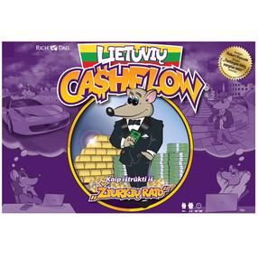 Stalo žaidimas Eugrimas Lietuvių Cashflow (Pinigų Srautas), LT