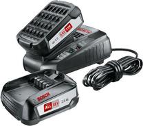 Prekė su pažeista pakuote. Akumuliatoriaus įkroviklis Bosch Starter Set with 2 Batteries, 14.4 - 18 V