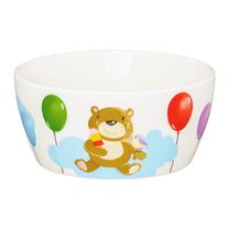 Dubenėlis Ambition Junior Eddie, 400 ml, 6+ mėn., 12.2 cm, porcelianas, mėlyna sp./ruda sp./balta sp.