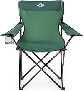 Lahtikäiv matkatool Nils Camp Camping Chair, roheline v.