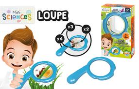 Laste suurendusklaas Buki France Magnifying glass, helesinine v.