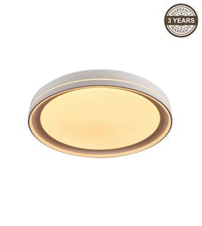 Šviestuvas plafonas Domoletti Parma B2361-1M-R, LED, 3000 - 6500 °K, 1 x 30 W, balta sp. / balta sp.
