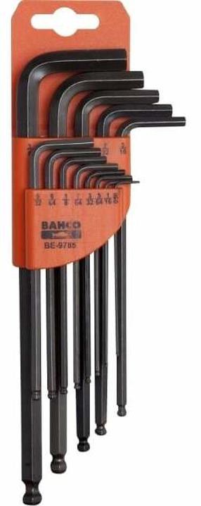 Набор шестигранных ключей Bahco BE-9780, шестигранная, 12 шт.