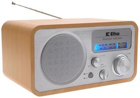 Radio uztvērējs Eltra, koka krās.