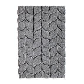 Vannas istabas paklājs Saniflor Treccia 3FTAA443588, pelēka, 600 mm x 400 mm
