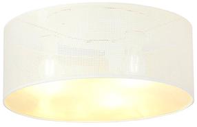 Lampa griesti Emibig Aston 3 1147/3, E27, 3 x 15 W, zelta krās./balta krās. / balta krās., 50 x 20 cm