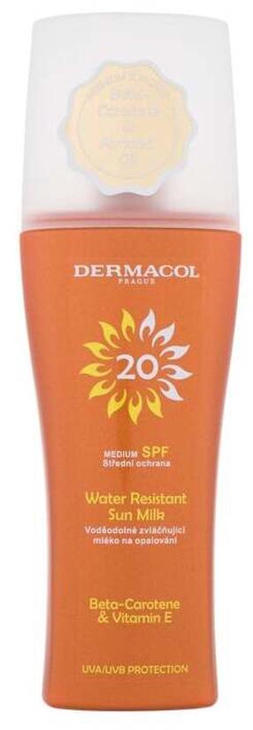 Молочко для ухода за загаром для тела Dermacol Sun Milk Beta-Carotene & Vitamin E SPF20, 200 мл