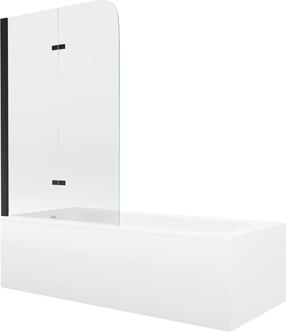 Vonia su sienele, laisvai pastatoma Mexen Vega, 70 cm x 150 cm x 38 cm, stačiakampis, balta sp.