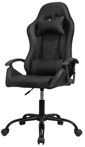 Darbo kėdė Happygame 6911, 59 x 47 x 116 - 126 cm, juoda sp.