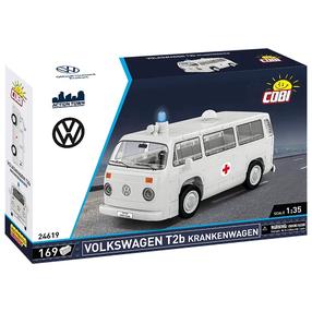 Konstruktors, automašīna Cobi Volkswagen T2b Neatliekamās palīdzības auto 24619, 169 gab.