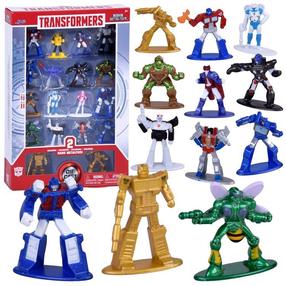Набор фигурок Jada Toys Transformers ZA6185, 18 шт., многоцветный
